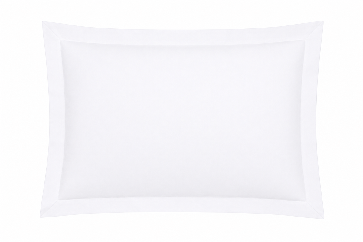 Învelitoare pernă Satin Plain (cu bordură), 50 x 70 cm - Set 5/10 buc