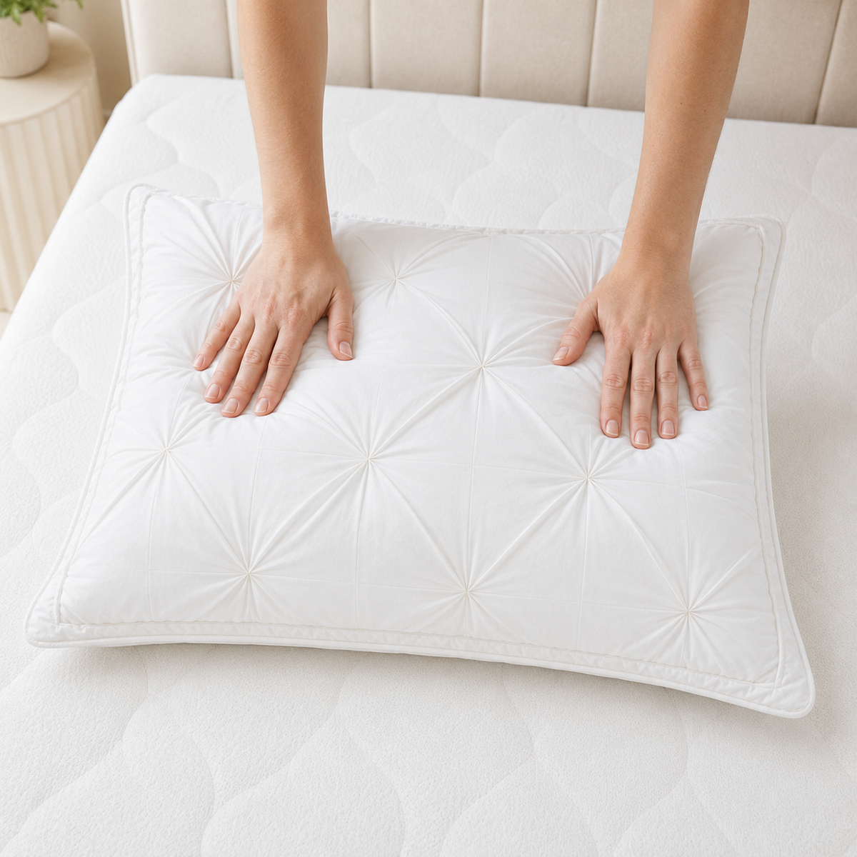 Pernă Cloud cu umplutură din microgel – 50 × 70 cm