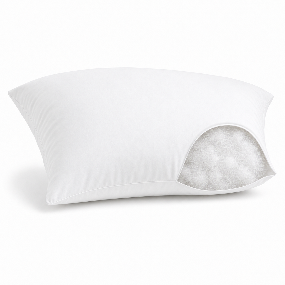 Pernă Dream cu umplutură din microgel și înveliș Percale – 50 × 70 cm