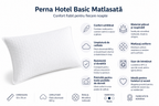 Pernă matlasată Hotel Basic, 50 x 70 cm