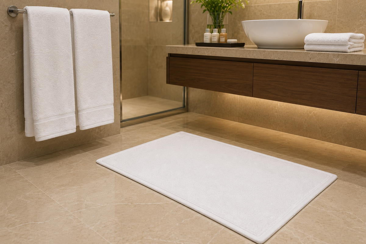 Set de 10 prosoape tip covoraș de picioare Vermont, 50 × 70 cm – 700 g/m²