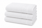 Set de 10 prosoape Triumph, fir dublu, cu bordură grecească, 50 × 100 cm – 500 g/m²