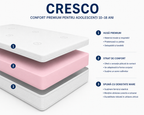 Saltea pentru copii Cresco – Spumă HR