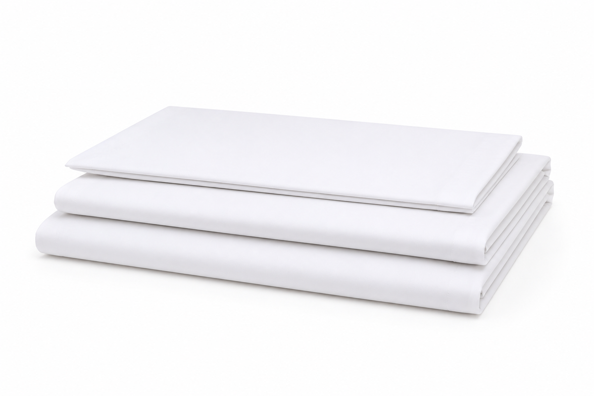 Lenjerie pat Single Percale (învelitoare pernă cu bordură) - set 5/10 buc