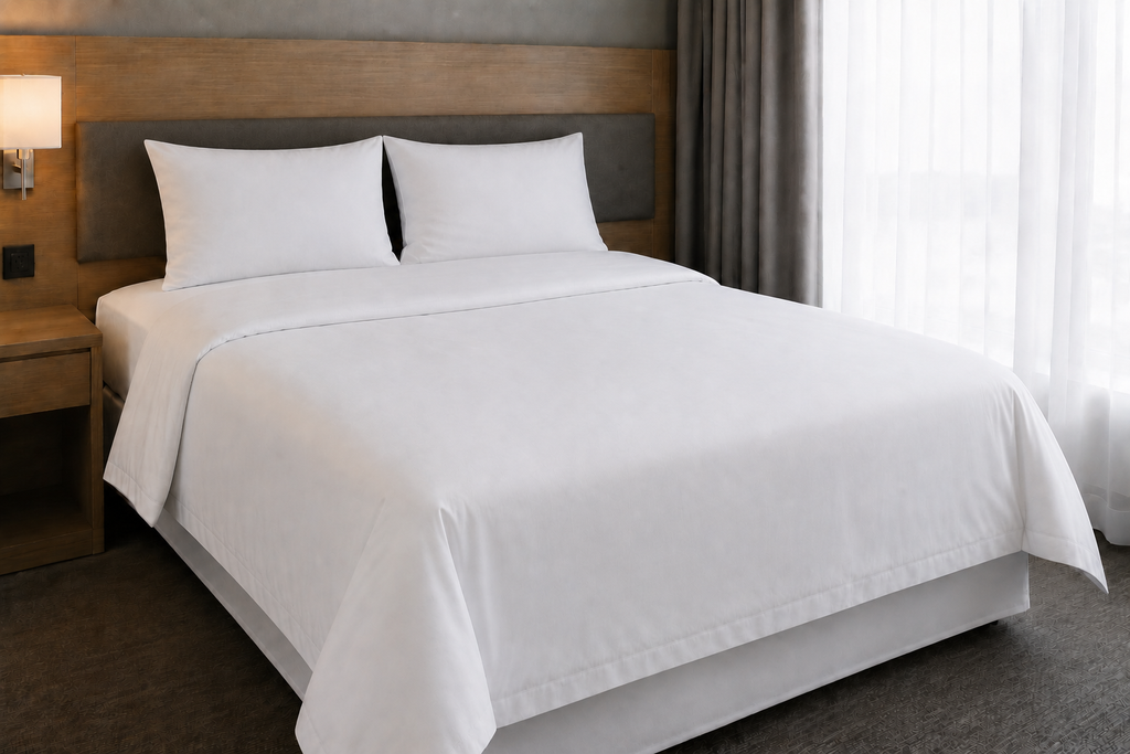 Lenjerie pat King size Satin Plain - set 5/10 buc